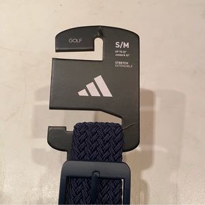 NWT Adidas Golf Belt Navy S/M 32”